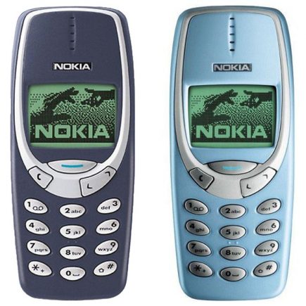 Nokia 3310 dark blue and light blue темно синяя голубая