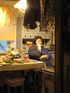 Мама в селе 