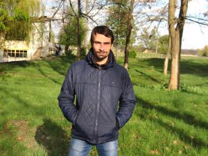 Я возле стадиона Локомотив